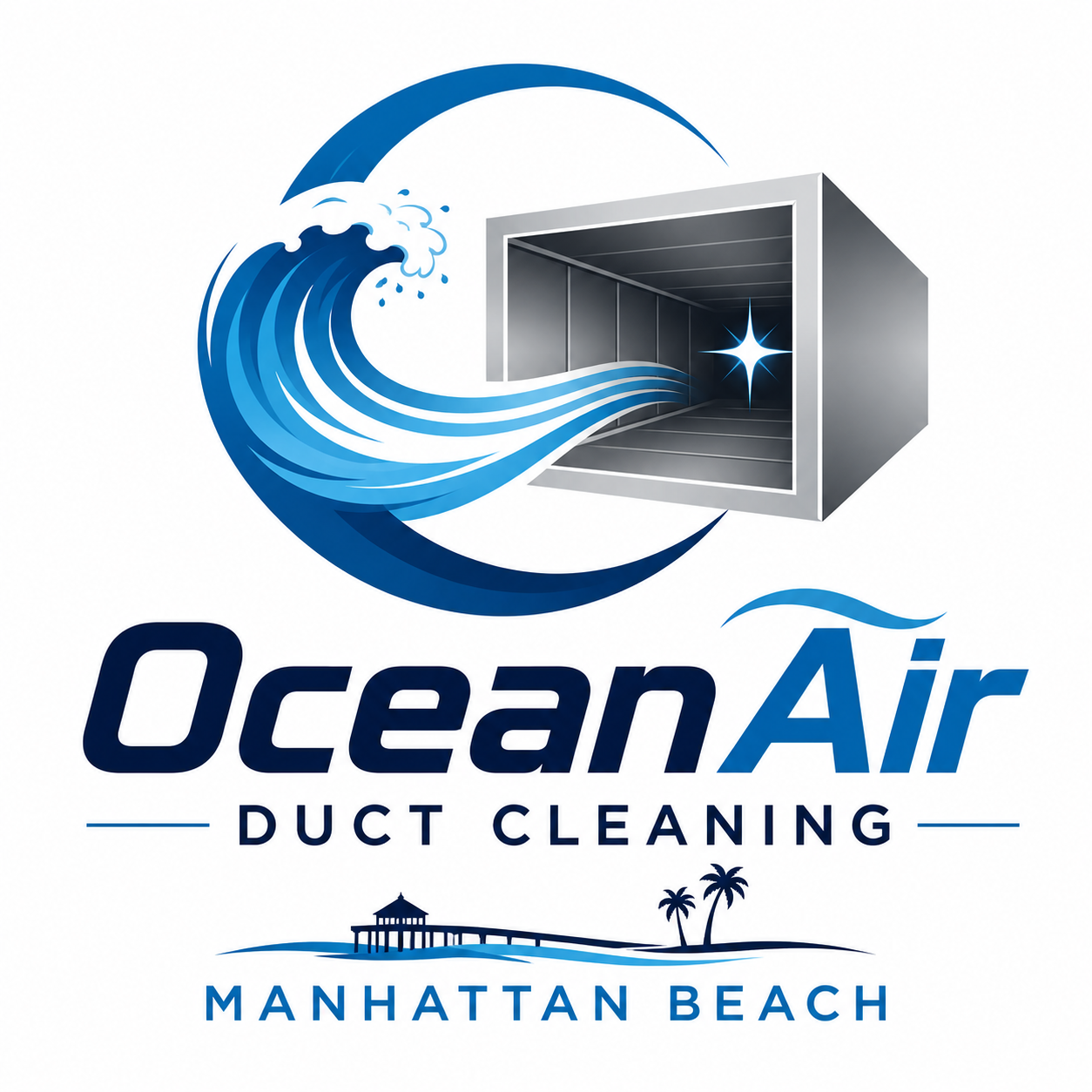 OceanAir Duct Cleaning Manhattan Beach logo
